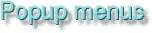 XFCE popup menus